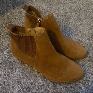 Franco Sarto Suede Wedges